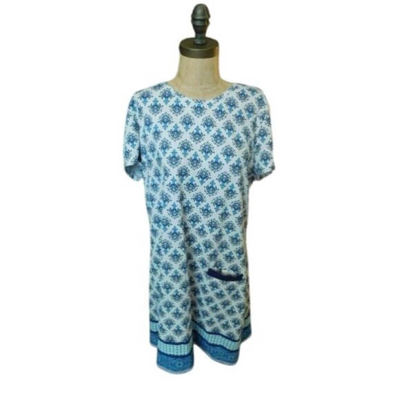 Talbots Size XL Cabana Life Swim Coverup Style Dress - Picture 1 of 3
